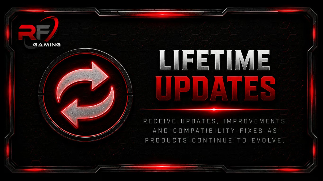 Lifetime updates with improvements and compatibility fixes